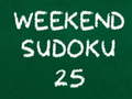 Oyunu Weekend Sudoku 25