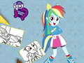 Oyunu Equestria Girls Coloring Book