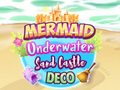 Oyunu Mermaid Underwater Sand Castle Deco