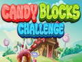 Oyunu Candy blocks challenge