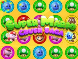 Süper Mario Crush Saga Yapboz 