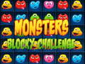 Oyunu Monsters blocky challenge