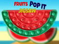 Oyunu Fruits Pop It Jigsaw