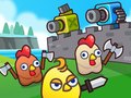 Oyunu Merge Cannon: Chicken Defense