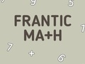 Oyunu Frantic Math