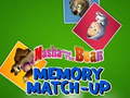 Oyunu Masha and the Bear Memory Match Up