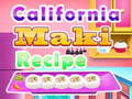 Oyunu California Maki Recipe