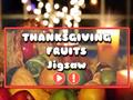 Oyunu Thanksgiving Fruits Jigsaw