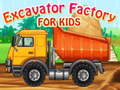 Oyunu Excavator Factory For Kids