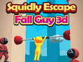 Oyunu Squidly Escape Fall Guy 3D