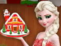 Oyunu Xmas Gingerbread House Cake
