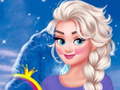 Oyunu Elsa Frozen Stylish Roses