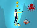 Oyunu Water Dive 2D: Underwater Survival
