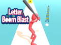 Oyunu Letter Boom Blast