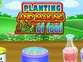 Oyunu Planting and Making Of Food
