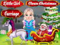 Oyunu Little Girl Clean Christmas Carriage