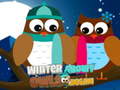 Oyunu Winter Snowy Owls Jigsaw