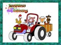 Oyunu Tractor Coloring Pages