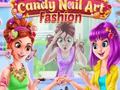 Oyunu Candy Nail Art Fashion