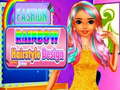 Oyunu Fashion Rainbow Hairstyle Design