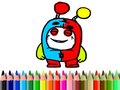 Oyunu Back to School: OddBods Coloring Book