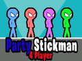 Oyunu Party Stickman 4 Player