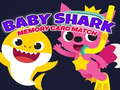 Oyunu Baby Shark Memory Card Match