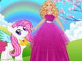 Oyunu Barbie and Pony Dressup