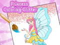 Oyunu Princess Coloring Glitter