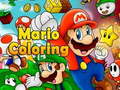 Oyunu Mario Coloring