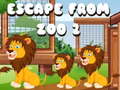 Oyunu Escape From Zoo 2