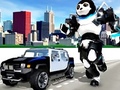 Oyunu Police Panda Robot 