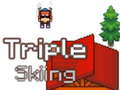 Oyunu Triple Skiing 2D