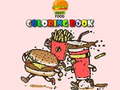 Oyunu Fast Food Coloring Book