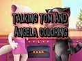 Oyunu Talking Tom and Angela Coloring