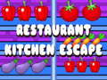 Oyunu Restaurant Kitchen Escape