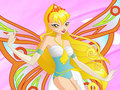 Oyunu Stella Beauty Fairy Dress Up 