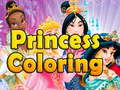 Oyunu Princess Coloring