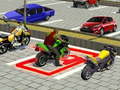 Oyunu Superhero City Bike Parking Game 3D