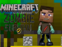 Minecraft Zombi Hayatta Kalma 