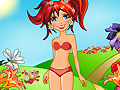Oyunu Flower of Spring Dress Up