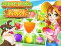 Oyunu Happy Farm Harvest Blast