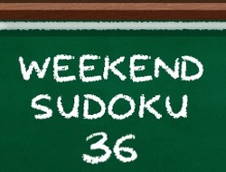 Hafta Sonu Sudoku 36 .