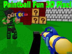 Paintball Eğlenceli 3d Piksel 2022 