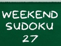 Oyunu Weekend Sudoku 27