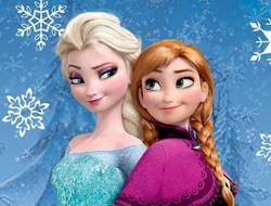 Elsa ve Anna Kötü Adam Stili .