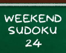 Hafta Sonu Sudoku 24 .