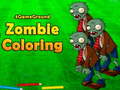 Oyunu 4GameGround Zombie Coloring