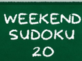 Oyunu Weekend Sudoku 20