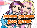 Oyunu Fashion Coloring Book Glitter